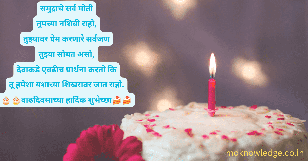 100+Happy Birthday Wishes in Marathi | वाढदिवसाच्या हार्दिक शुभेच्छा